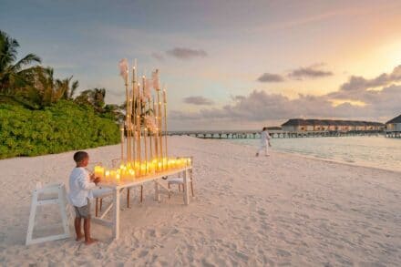 Shannon & Kasey's proposal at LUX* South Ari Atoll — frame 2