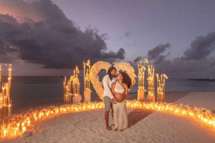 Shannon & Kasey's proposal at LUX* South Ari Atoll — frame 7